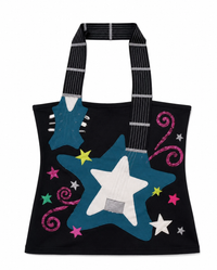 Star Guitar Black Halter